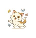 猫が送ってくれそうな、よく使うスタンプ（個別スタンプ：27）