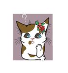 猫絵師まなこの気まぐれ猫スタンプ2（個別スタンプ：10）