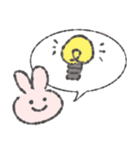ゆるいうさぎ⭐︎ゆるスタンプ（個別スタンプ：34）