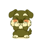 ERIMINTOでか顔シュナウザーver.（個別スタンプ：15）