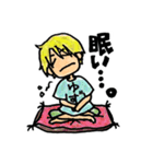 ゆずきの1日スタンプ（個別スタンプ：7）