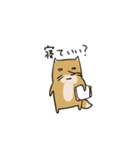 やる気をなくしたチベットスナギツネたち（個別スタンプ：6）