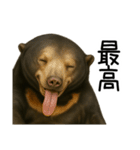大好きマレーグマ☆文字あり（個別スタンプ：5）
