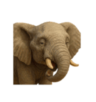 動物園と絶滅種の変顔（個別スタンプ：23）