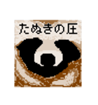 ドットのたぬき6（個別スタンプ：39）