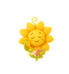 花ぽよちゃんは電話中（個別スタンプ：2）