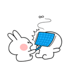 あまえんぼうさちゃんたちのなつ 2025（個別スタンプ：34）