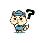 アキの冒険家コン太くん（個別スタンプ：3）