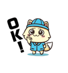 アキの冒険家コン太くん（個別スタンプ：5）
