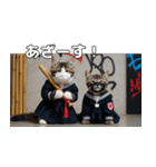 ワルかわ特攻隊！ワンコ＆ニャンコ2（個別スタンプ：2）