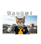 ワルかわ特攻隊！ワンコ＆ニャンコ2（個別スタンプ：9）