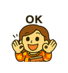 英語学習スタンプ：楽しく勉強！（個別スタンプ：3）
