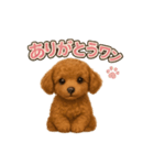 子イヌverトイプードル（個別スタンプ：20）