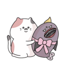 むっちりしたねこ（個別スタンプ：1）