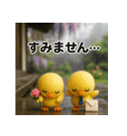 ふわふわひよこ(5月)40個セット（個別スタンプ：37）
