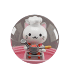 ねこねこカプセルトイ②（個別スタンプ：3）