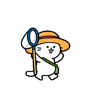 動く❤️夏あるある ねこスタンプ（個別スタンプ：4）