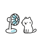 動く❤️夏あるある ねこスタンプ（個別スタンプ：5）