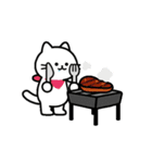 動く❤️夏あるある ねこスタンプ（個別スタンプ：6）