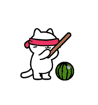 動く❤️夏あるある ねこスタンプ（個別スタンプ：10）