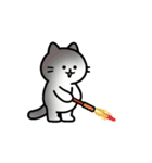 動く❤️夏あるある ねこスタンプ（個別スタンプ：13）