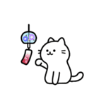 動く❤️夏あるある ねこスタンプ（個別スタンプ：24）