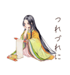 小町さんの古今和歌集（個別スタンプ：40）