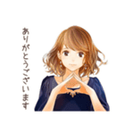 オトナ女子の礼儀正しい敬語（個別スタンプ：25）