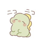 ぼくは、きょうりゅう【オノマトペ】（個別スタンプ：1）
