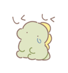 ぼくは、きょうりゅう【オノマトペ】（個別スタンプ：3）