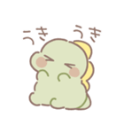 ぼくは、きょうりゅう【オノマトペ】（個別スタンプ：4）