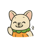 かぼちゃフレンチブル 表情パック（個別スタンプ：6）