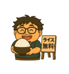 ぽっちゃり、ヤマイチの日常スタンプ（個別スタンプ：30）