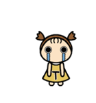 イニシャルT 女の子（個別スタンプ：10）