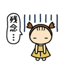 イニシャルT 女の子（個別スタンプ：36）