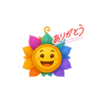 花ぽよ おめかし！（個別スタンプ：3）
