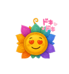 花ぽよ おめかし！（個別スタンプ：7）