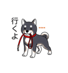 名前入り黒柴（個別スタンプ：6）
