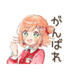 ときめく★ストロベリーアイス好きの女の子（個別スタンプ：12）