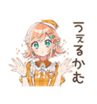 ときめく★ストロベリーアイス好きの女の子（個別スタンプ：17）