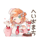 ときめく★ストロベリーアイス好きの女の子（個別スタンプ：18）