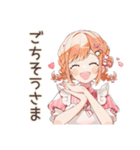 ときめく★ストロベリーアイス好きの女の子（個別スタンプ：25）