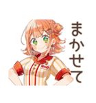 ときめく★ストロベリーアイス好きの女の子（個別スタンプ：37）