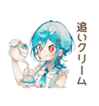 クッキー＆クリーム好きの女の子♡日常（個別スタンプ：6）