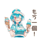 クッキー＆クリーム好きの女の子♡日常（個別スタンプ：14）