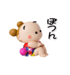 お団子2つ！【ぷっくり3D】（個別スタンプ：8）