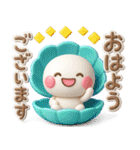 夏に一番使える♡夏のやさしい海の生き物♡（個別スタンプ：13）