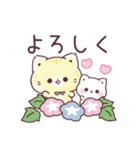 毎年使える♡夏の気遣いぷにゃんこ（個別スタンプ：15）