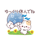 毎年使える♡夏の気遣いぷにゃんこ（個別スタンプ：19）