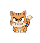 【怒る猫 2】（個別スタンプ：3）